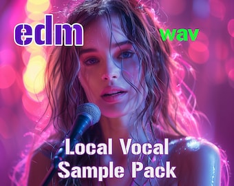 Pixel Recoil - EDM Local Vocal Sample Pack mit Loops Shouts und Phrasen + Vorschau