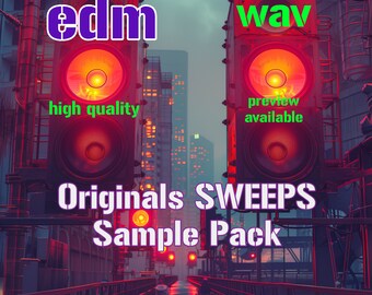 Pixel Recoil - Originals Sweeps Sample Pack - High-Quality EDM Transition Effects, Risers & Soundscapes for Music Production