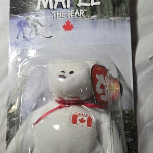 TY Beanie Baby McDonald&#39;s &quot;Maple&quot; McDonald&#39;s Bear (RMHC)