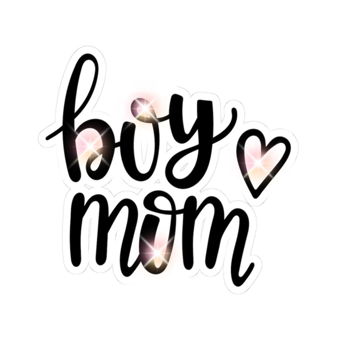 Boy Mom Sticker: Fun Mom Life Decal for Water Bottles, Laptops - Etsy