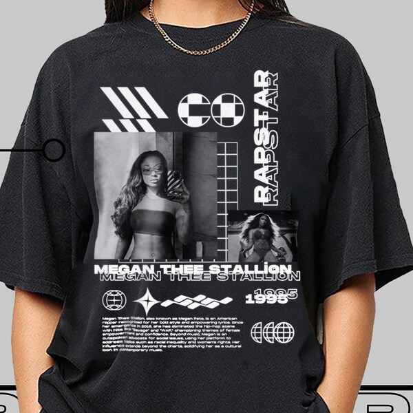 Limitiertes Megan Thee Stallion Tshirt, Sweatshirt und Hoodie, Muttertagsgeschenk für Frauen und Männer