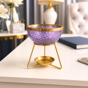 Wax Melt Warmer, Wax Melts Burner, Oil Burner | Wax Melt Gift Set | Gift Idea Boujee | Wax Melt Set | Luxurious Decor | Unique Gift Idea