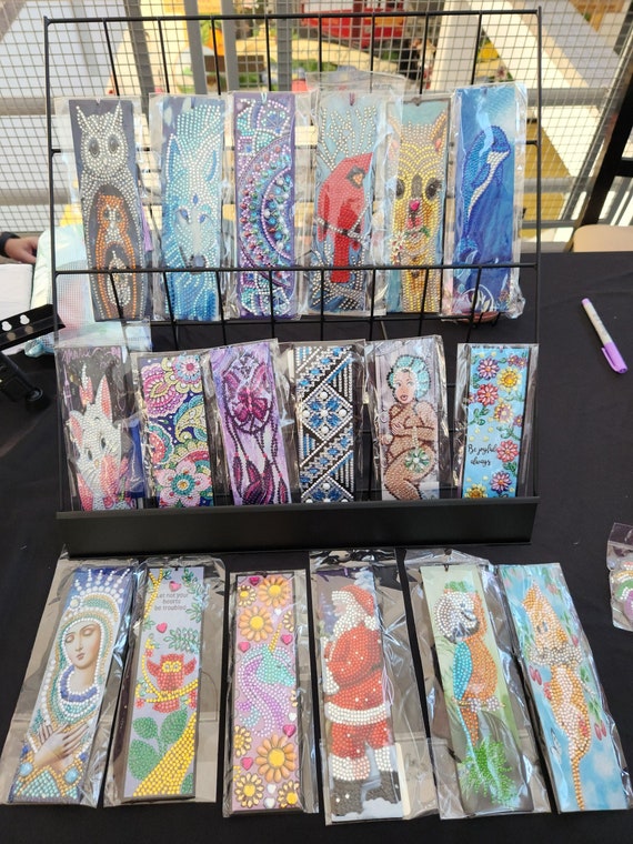 Diamond Art Bookmarks, Faux Leather Sealed and Finished Multiple Designs  Pick and Choose 