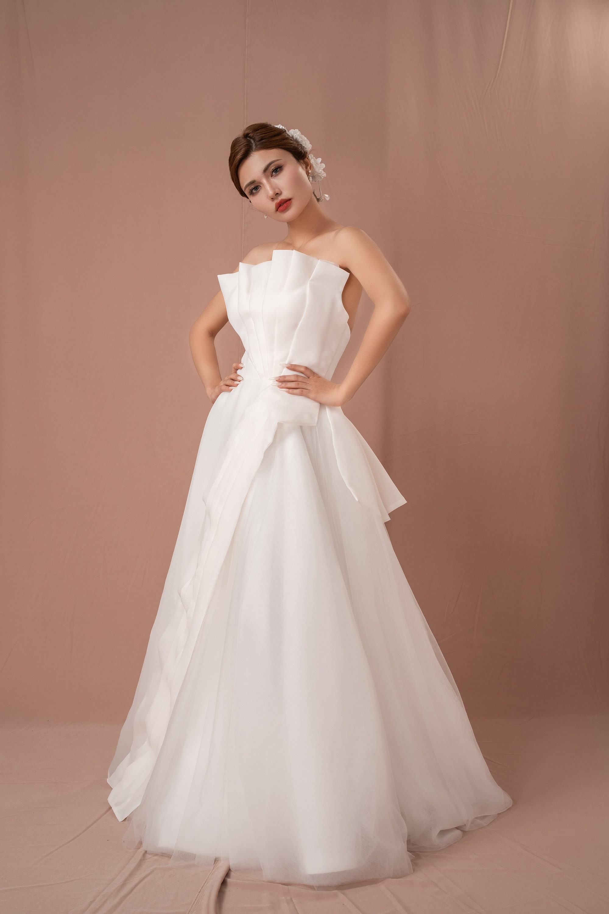 staud kristina dress ivory STAUD, Joy Maxi Dress in Ivory, Size 10 main image 0