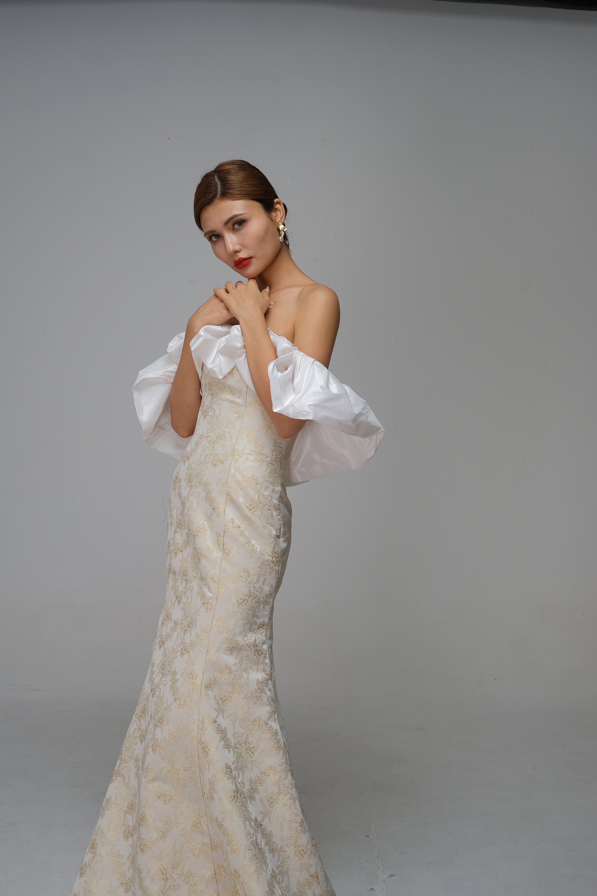 slim fit dress slacks THALIA Lace & Tulle Strapless Trumpet Mermaid Prom & Formal Dress
