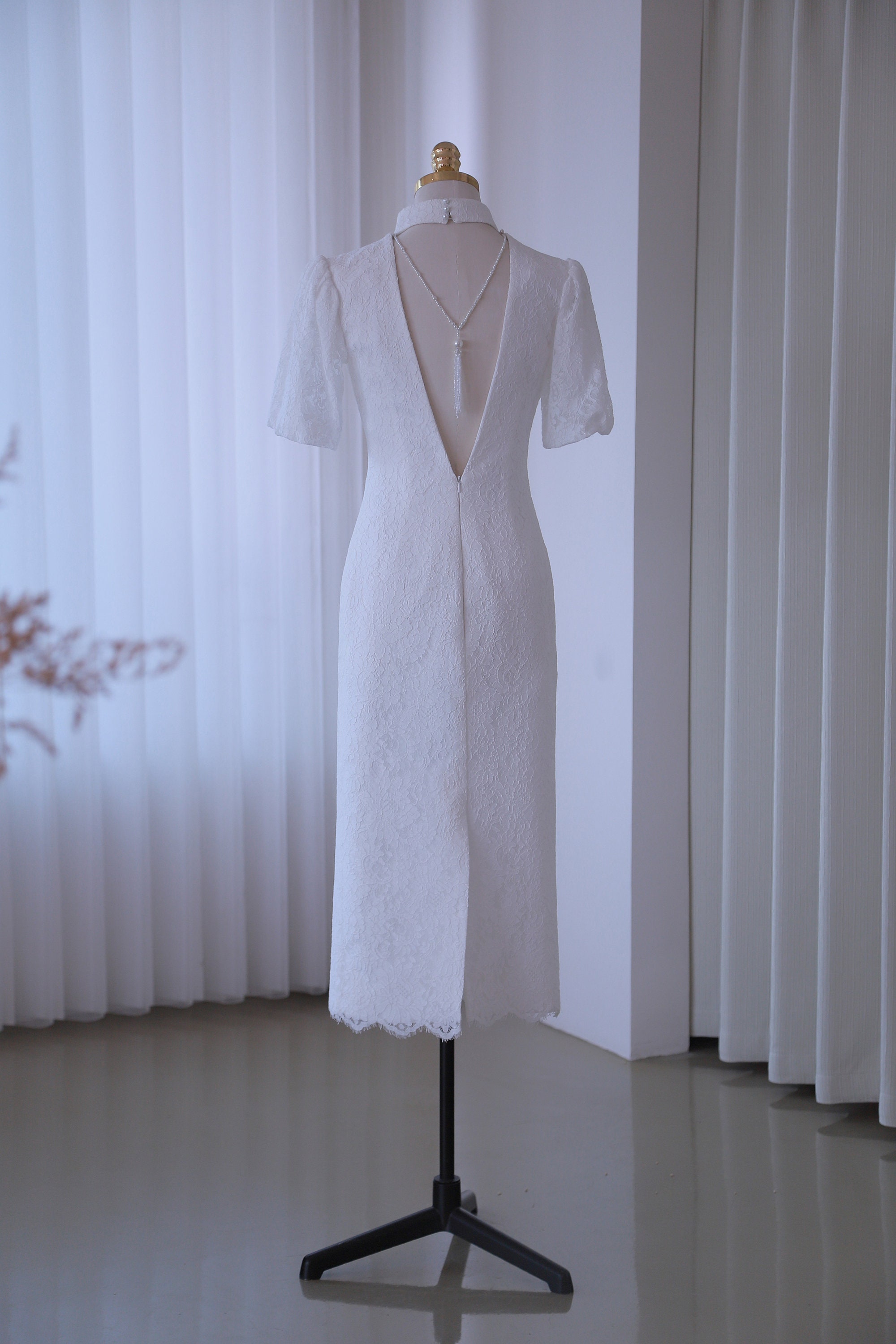 【関税込】PhaseEight ドレス☆Salima Lace Embroidered Pencil Phase Eight Salima Lace Embroidered Pencil Dress, Navy/Ivory