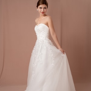 Size 0 Wedding Dress Etsy UK