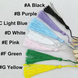 Personalized Graduation Cloth Fan Favors/Graduation Fans with Bag Included/Wedding Ceremony Tassel Fan/Graduation Party Favors/Class of 2025 image 5