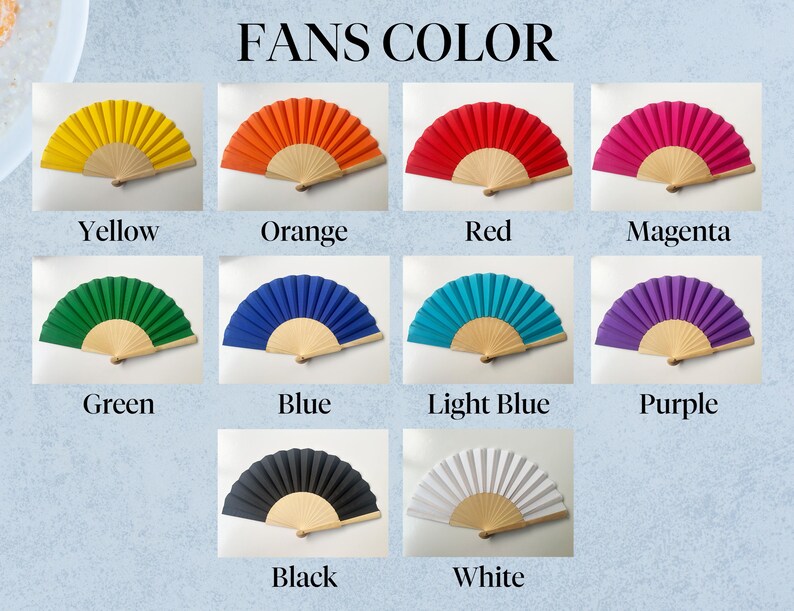 Personalized Funeral Fabric Fans in Bulk, Celebration of Life, Funeral ...
