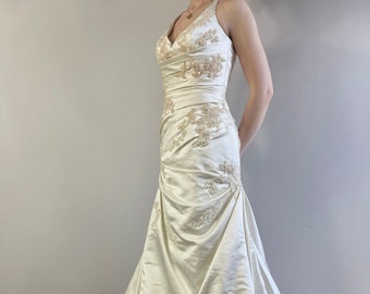 Bellissimo abito da sposa vintage Pronovias originale