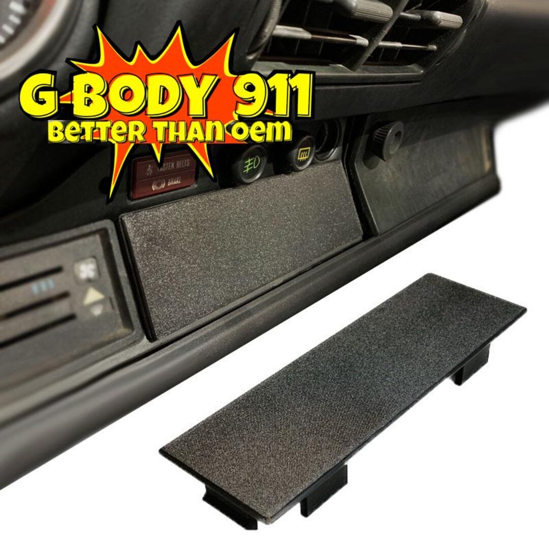 Porsche 911 930 964 993 G-body Aircooled Radio Delete Block-off