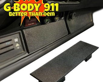 Porsche 911 930 964 993 G-Body Aircooled Radio Delete Block-off Faceplate Dashboard Trim