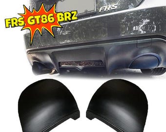 Toyota GT86 Scion FRS Subaru BRZ Single Exit Catback Muffler Exhaust Bumper Hole Cover (Left or Right)