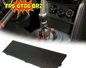 GT86 FRS BRZ Center Dash Cubby Delete: Custom Switch Panel (Blank)