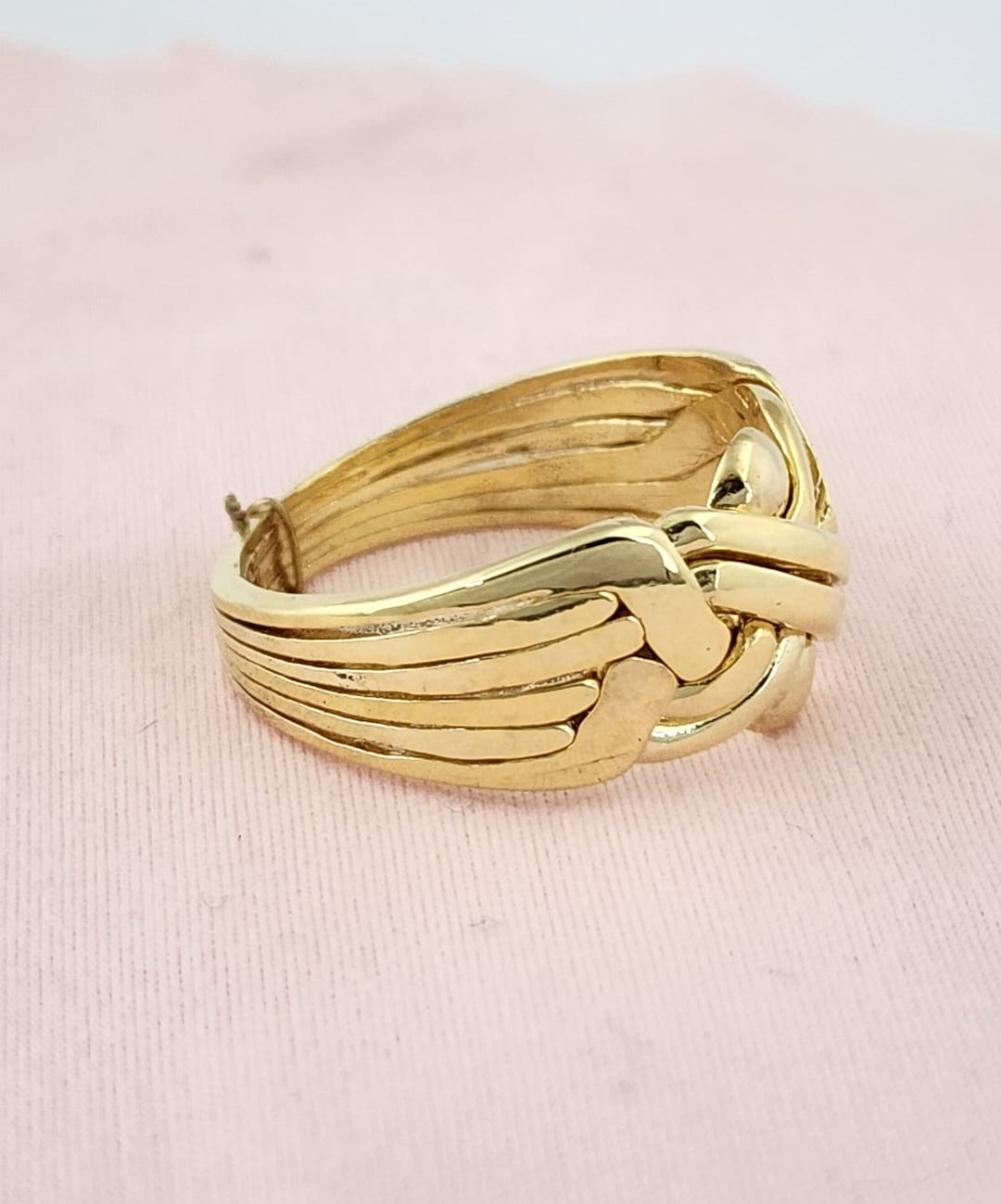 Ladies 6 Band Puzzle Ring. 14K Yellow Gold Puzzle Ring. Etsy