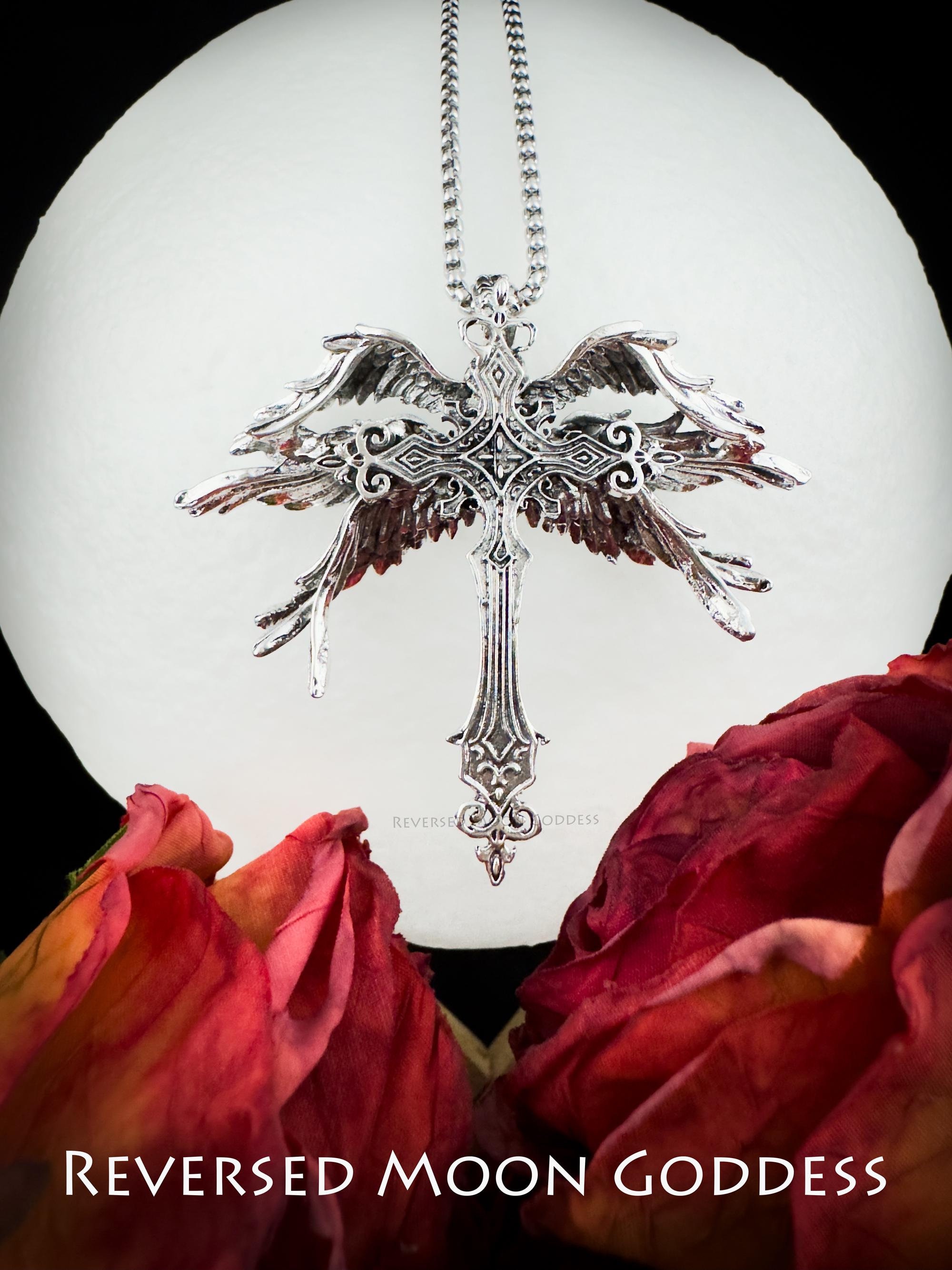Opium Cross Necklace - Etsy Opium Cross Necklace - Etsy