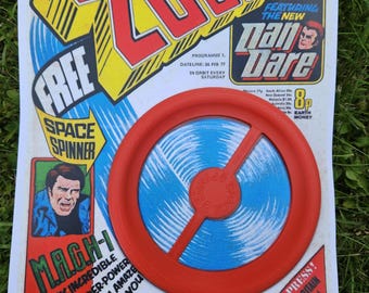 2000AD Issue Prog 1 Space Spinner replica gift, Eagle comic
