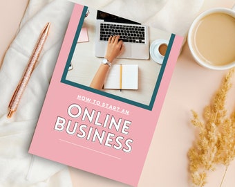 How to Start an Online Business E-Book, Business Guide, Business Startup, Business Checklist