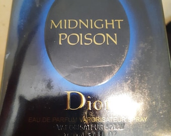 Midnight Poison EDP 100ml Christian Dior Vintage Rare 90s