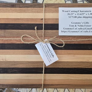 Wood Cutting/Charcuterie Board