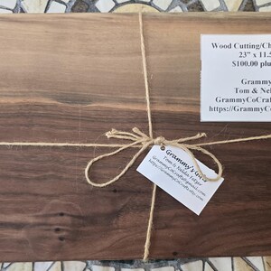 Wood Cutting/Charcuterie Board