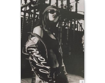 Aaliyah "Just Another Girl" Canvas Print