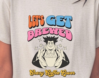 Retro Coffee T-Shirt: Funny Caffeine Addict Gift barista tee