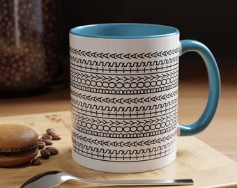 Taza de café de 325 ml con mensaje oculto para revelar el sexo del bebé. Anuncio sutil de embarazo: ¡Es un niño!