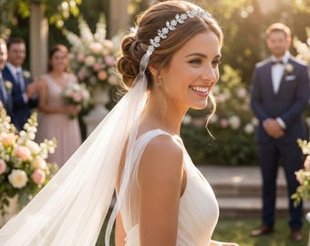 Rhinestone Bridal Crown maid of honor bridesmaid headpiece