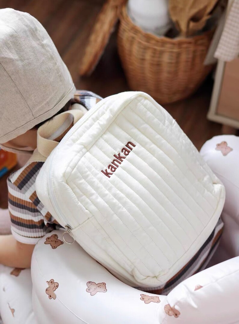 Minimal Backpack Toddler Kids Backpack Personalized Back to School