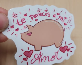 Pan Dulce - Puerquito Amor - Love Sticker