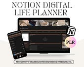 The Ultimate Notion Planner, Notion Template, Notion Planner, Notion Life Planner, Aesthetic Notion Planner, Second Brain, All in One Notion