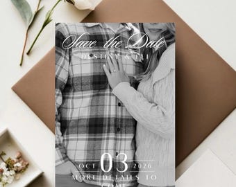 Save the date editable