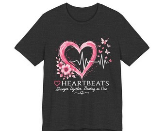 Heartbeats Pink Tee