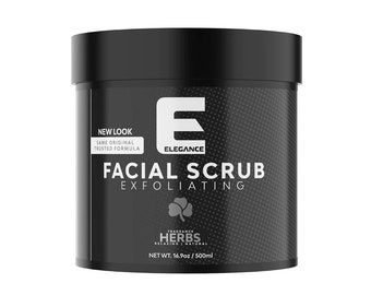 Exfoliante facial Natural Elegance, 16.9 oz