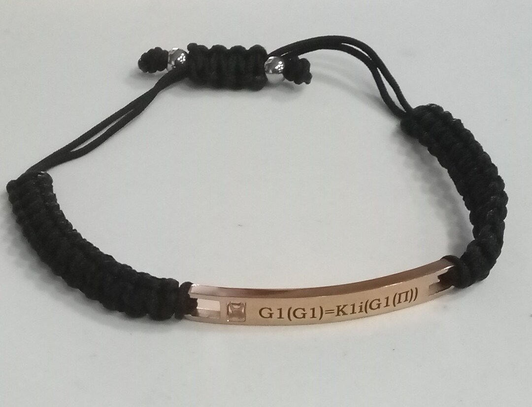 Bracelet With Engraved Grabovoi Code - Etsy
