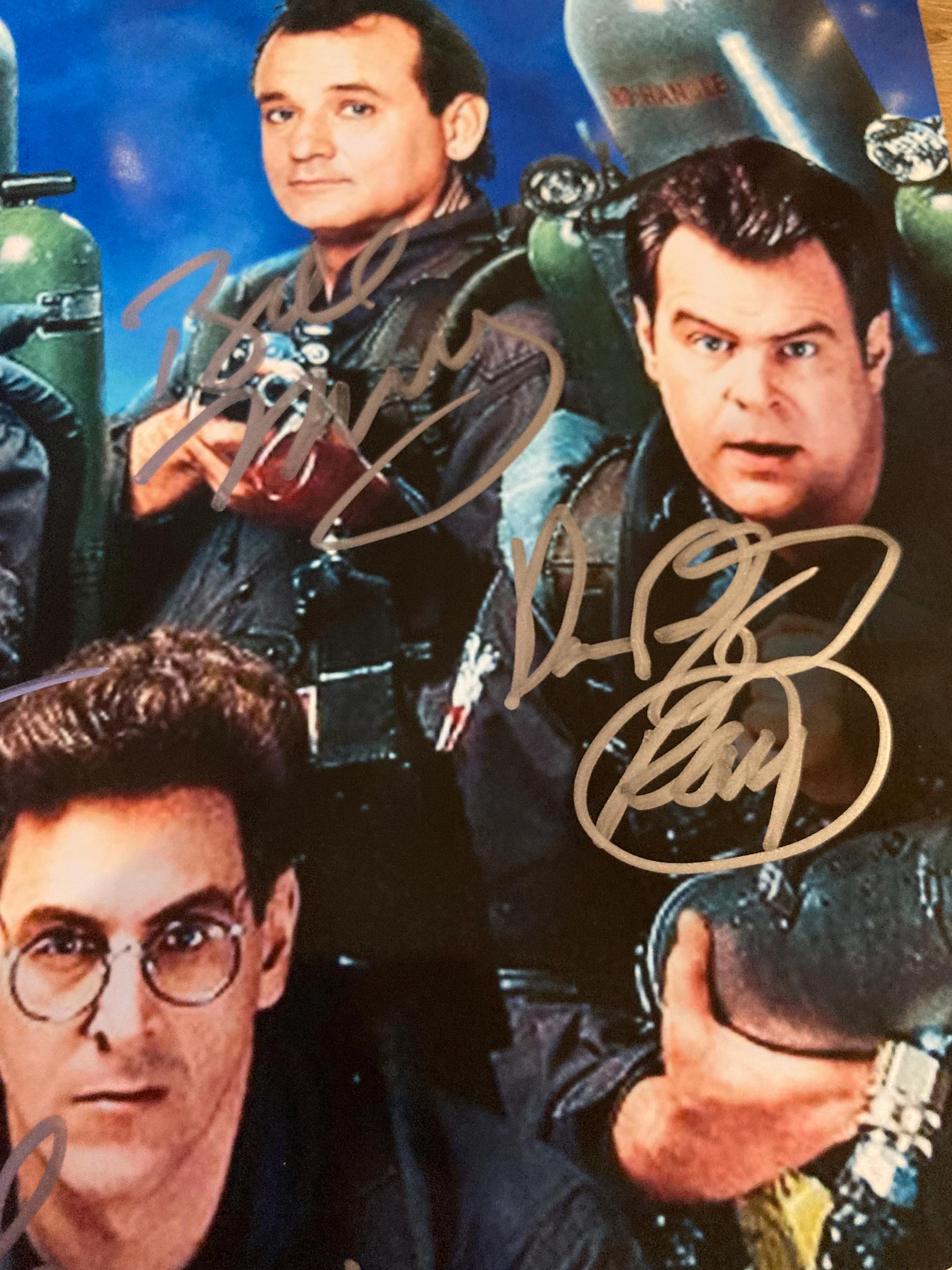 Quadro Con Firma Stampata Di Dan Aykroyd, Ghostbusters, Formato A4 Incorniciato, Memorabilia Da Collezione - 2
