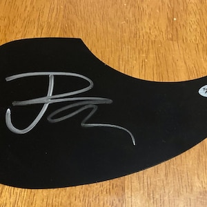Jelly Roll Signed Country Music Superstar Guitar Pick Guard COA & Hologram