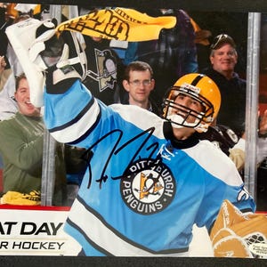 Marc Andre Fleury signierte Pittsburgh Penguins 8x10 Photo COA & Hologramm