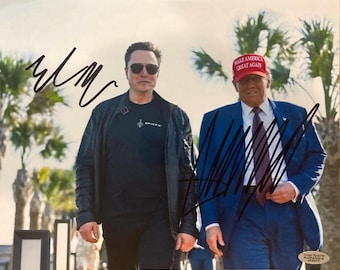 ドナルド・トランプの直筆サインカード（証明書付き） - Etsy 日本