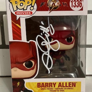 Andy Muschietti Signed Flash Barry Allen Funko Pop COA & Hologram