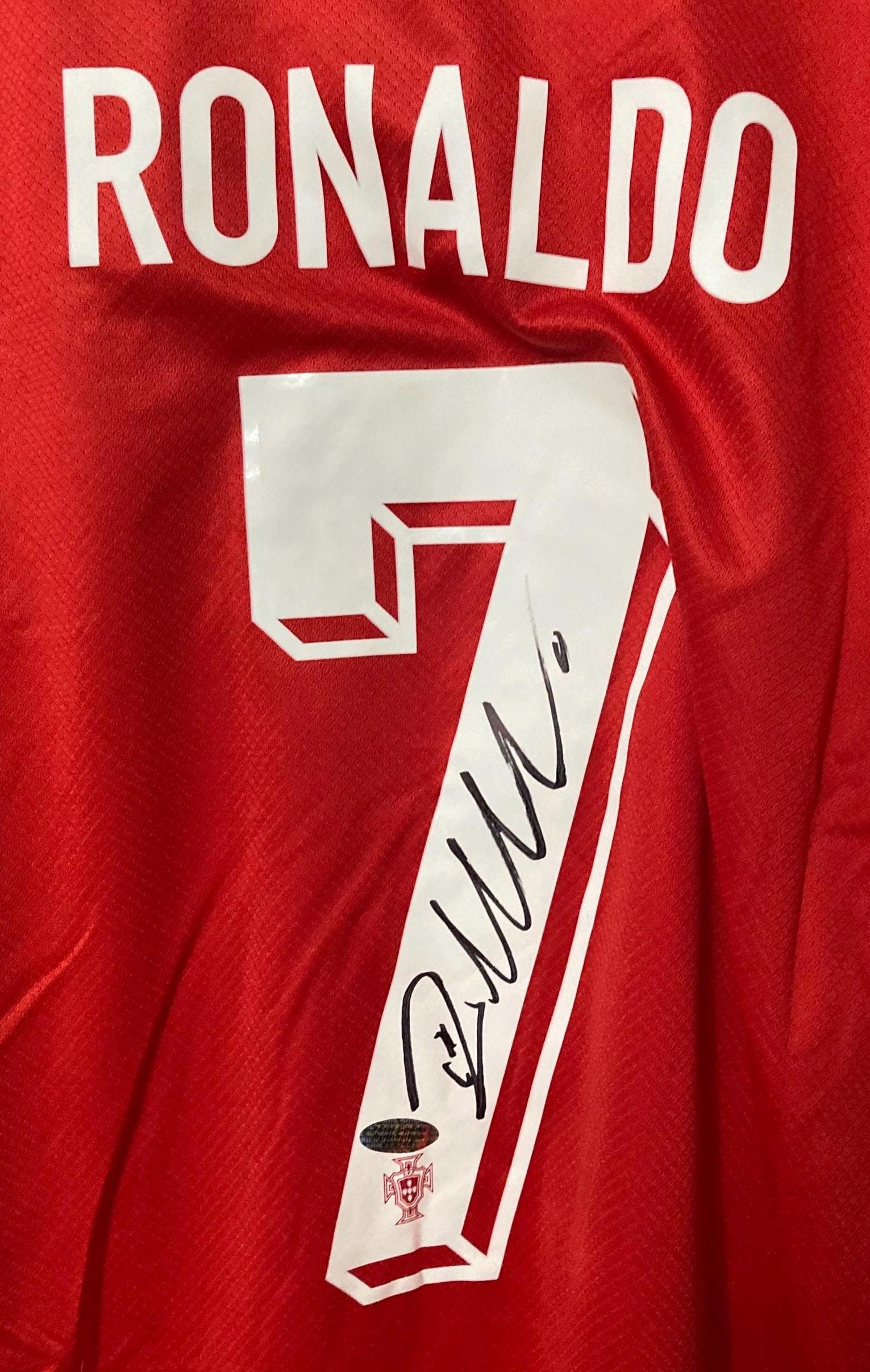 Ronaldo 直筆サイン入り記念シャツ Ronaldo signed jersey - Etsy 日本