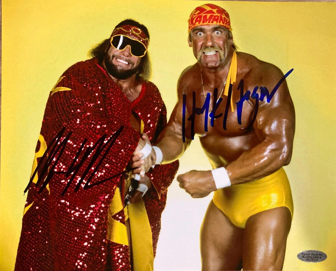 Macho Man Randy Savage 8x10 Photo – Autograph Reprint, NBA Basketball Legend