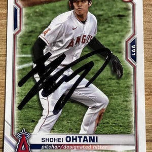 Shohei Ohtani Signed Los Angeles Angels MLB Trading Card COA & Hologram