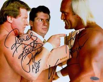 ハルク・ホーガン直筆サイン入りWWE 8x10写真 COA & ホログラム - Etsy