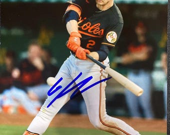 ニック・カーツ直筆サイン入りオークランド・アスレチックス 8x10 写真