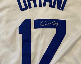 大谷翔平サイン入りロサンゼルス・ドジャース 野球ユニフォーム 2024