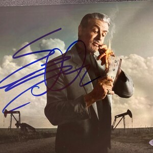 Sylvester stallone signed - Etsy 日本