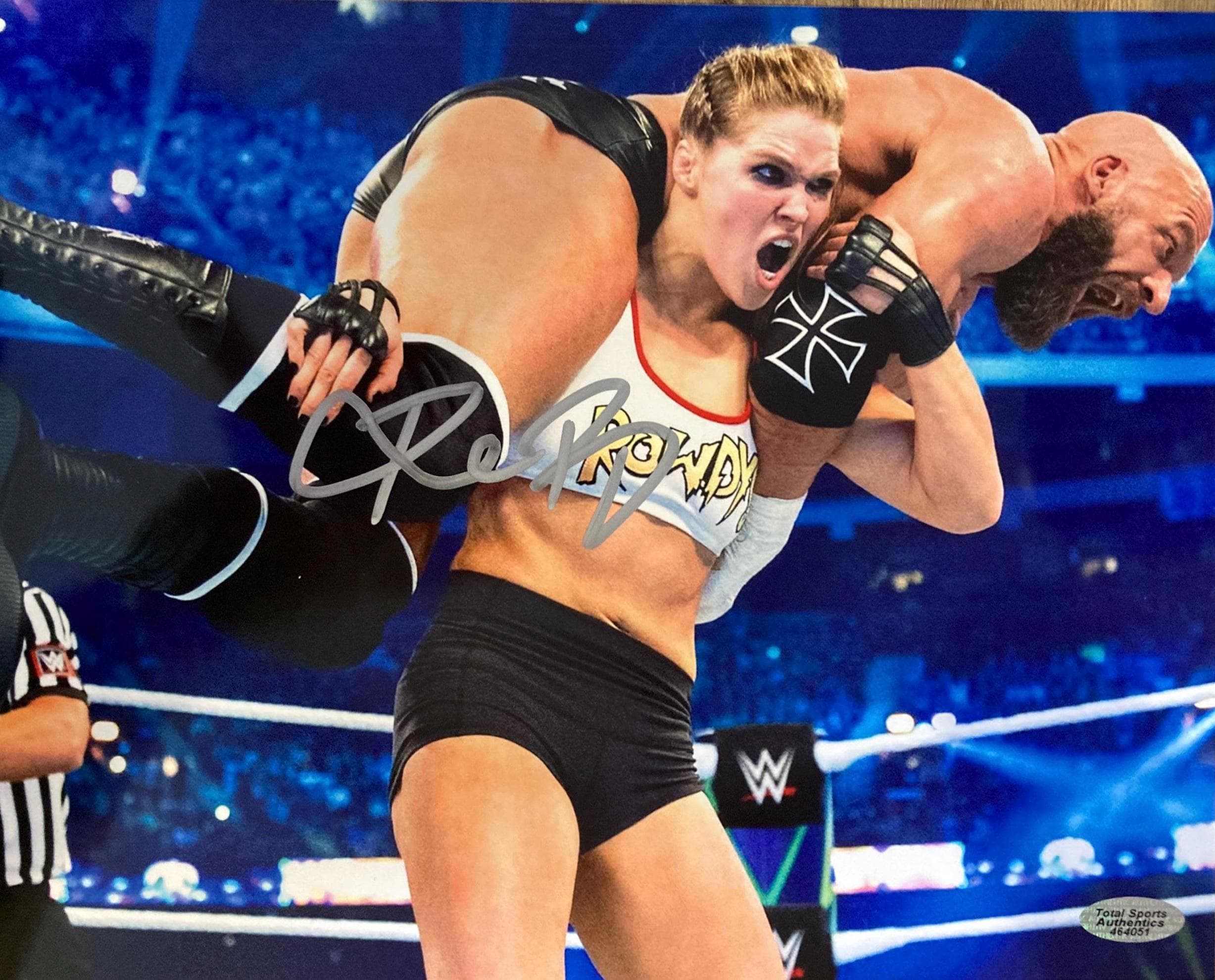 ロンダ・ラウジー直筆サイン入りWWE 8x10写真 COA & ホログラム - Etsy