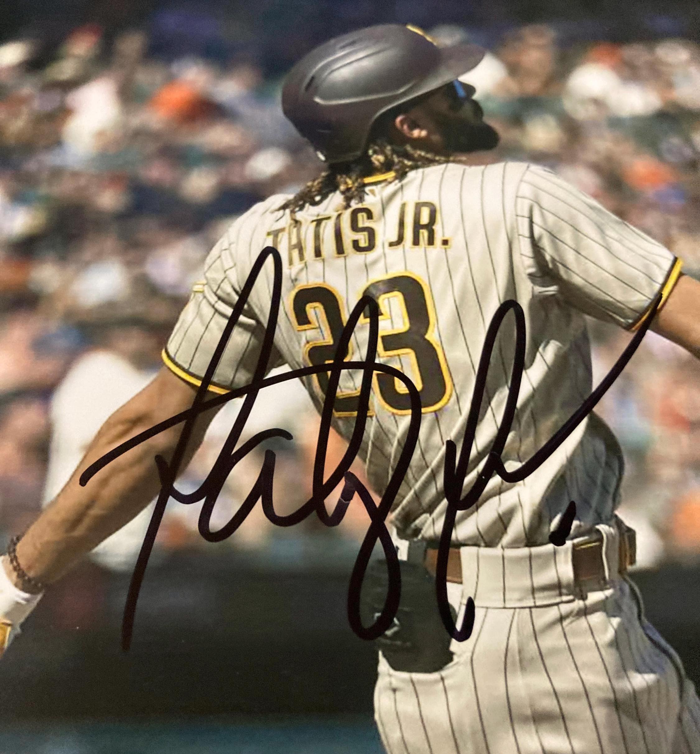 Fernando Tatis Jr Signed San Diego Padres 8x10 Photo COA